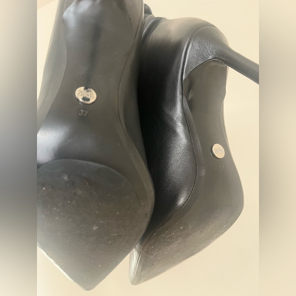 Zara genuine leather stiletto boots - Picture 6 of 6